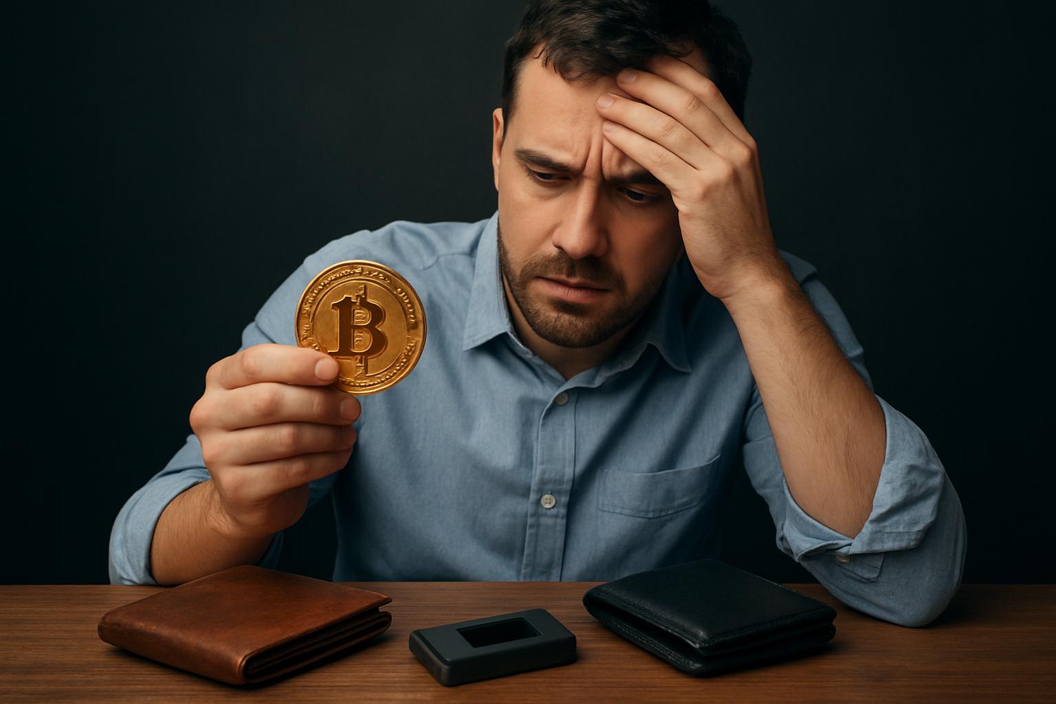 Najczęstsze błędy podczas handlu Bitcoinem. 7. Niezrozumienie różnic między portfelami i nieodpowiednie przechowywanie Bitcoinów