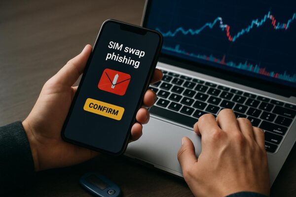 Gdy telefon staje się kluczem do giełdy: SIM Swap i phishing, czyli jak nie oddać konta w obce ręce