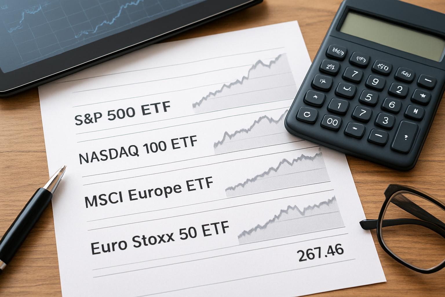 Najpopularniejsze ETF wśród europejskich inwestorów. Techniczny przegląd najważniejszych ETF-ów: praktyczne zestawienie