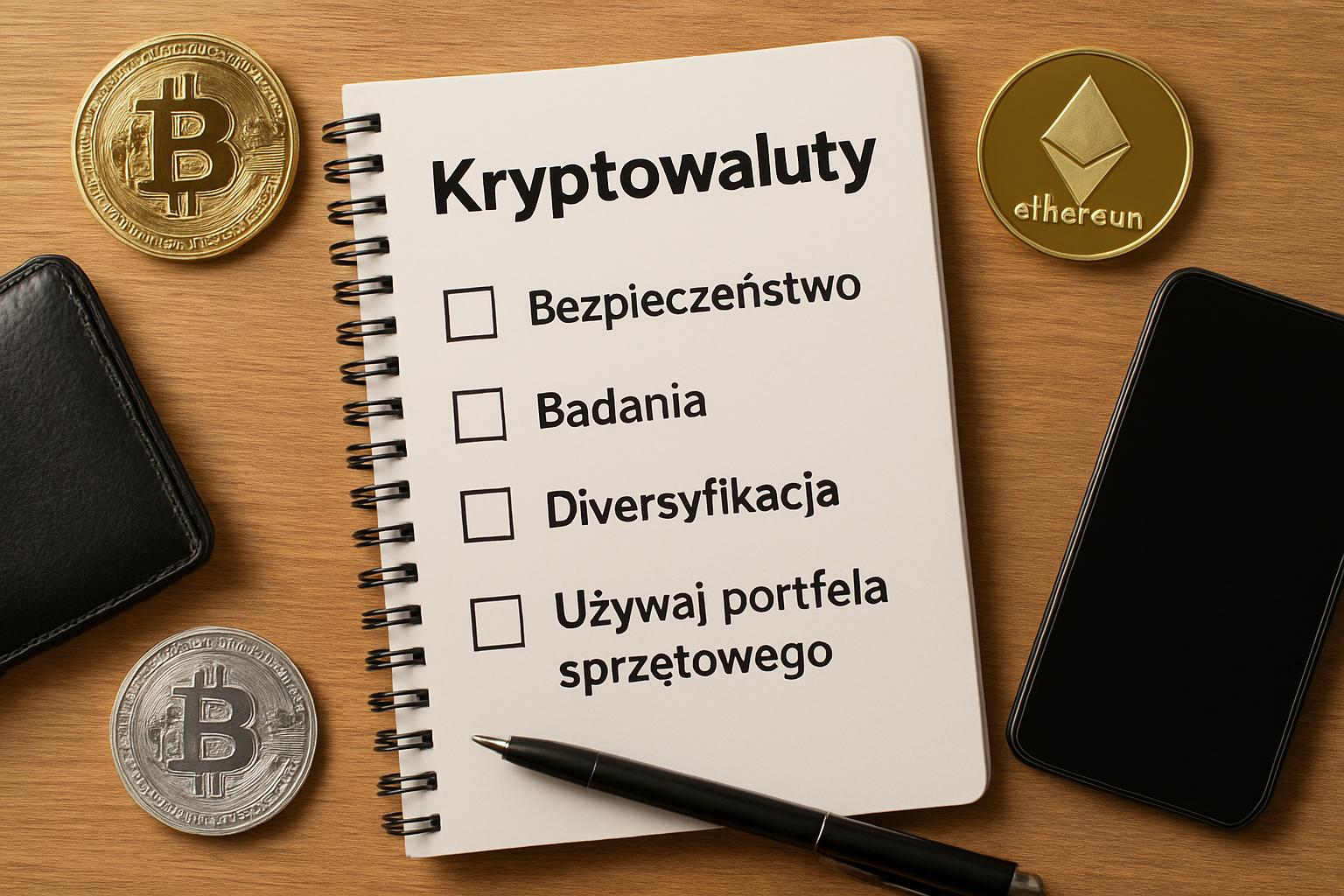 Kryptowaluty dla początkujących – słownik najważniejszych pojęć. Jak budować nawyki bezpiecznego inwestora: krótka checklista działań